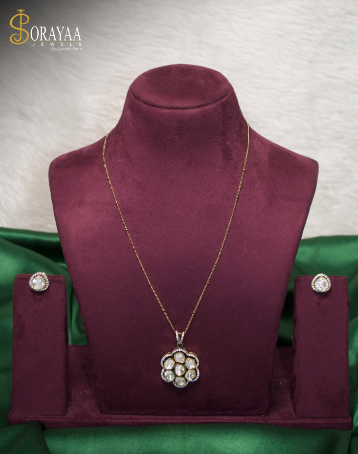 Jeevika Pendant Necklace Set